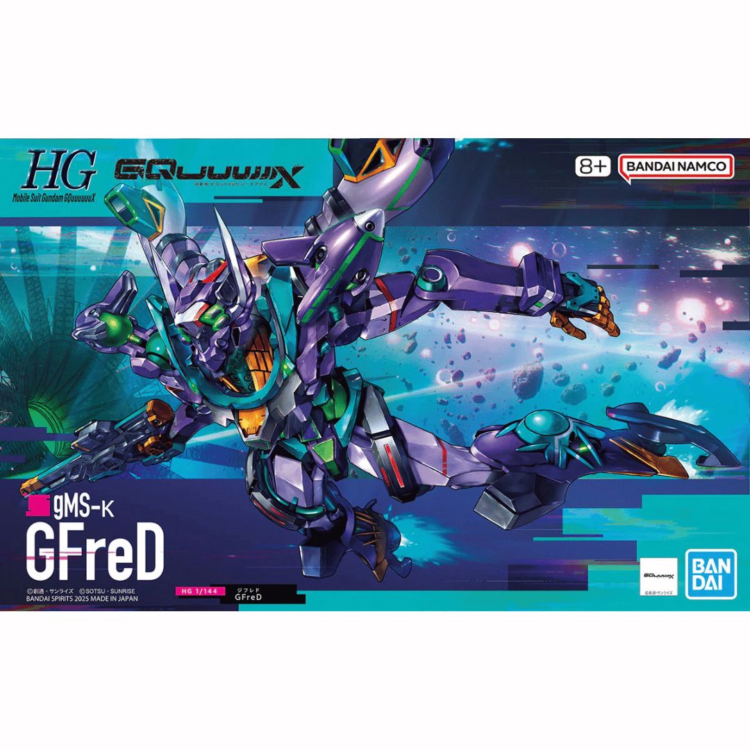 HG GQuuuuuuX 1/144 Gundam GFreD (GQ) #5068682 by Bandai