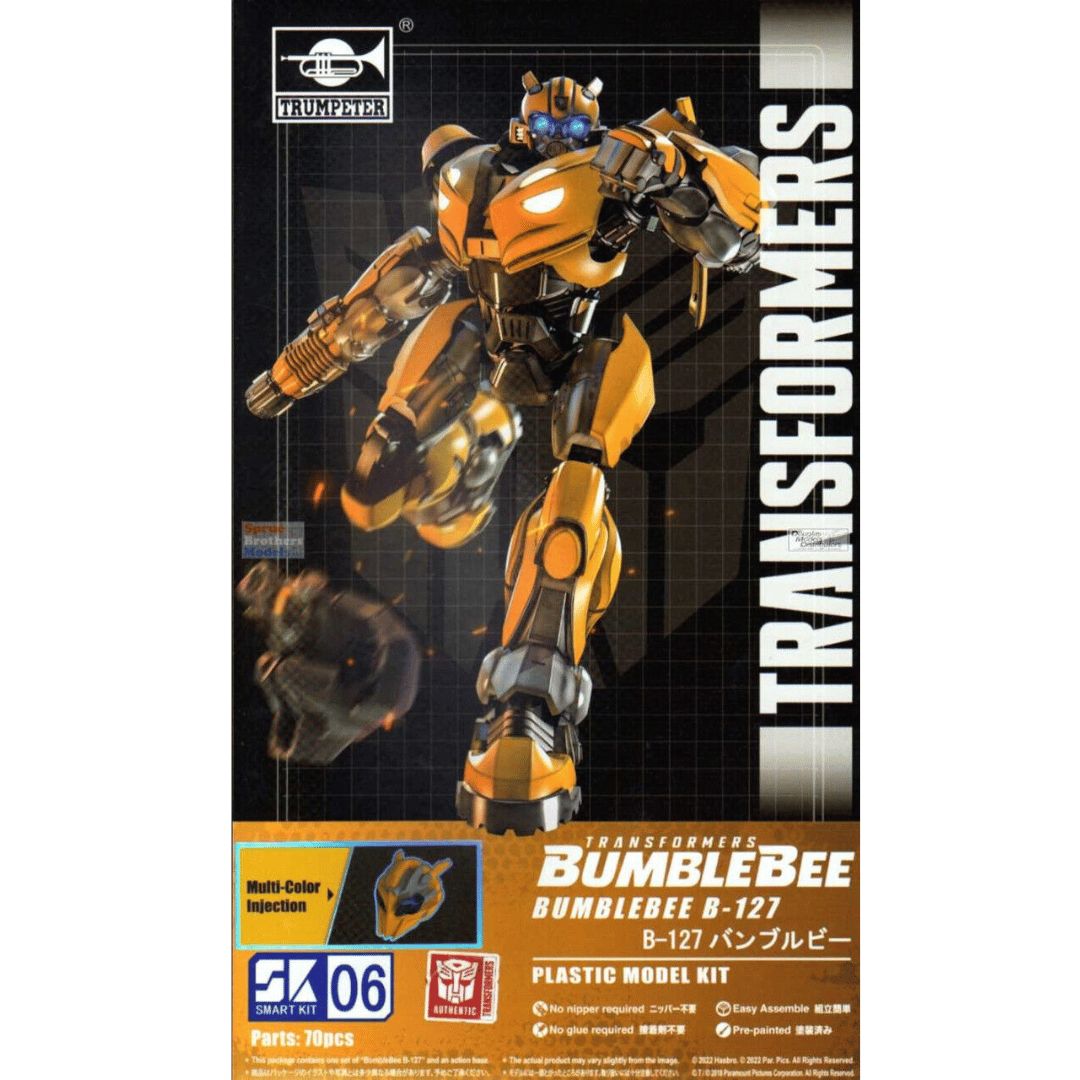 Cybertron Bumblebee Transformers Model Kit by Trumpter