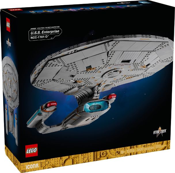 Lego Icons: U.S.S. Enterprise NCC-1701-D 10356