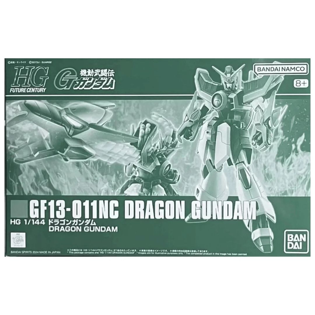 HGFC 1/144 GF13-011NC Dragon Gundam #5067267 by Bandai