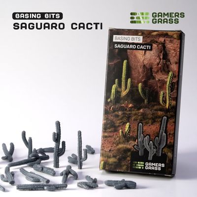 Gamers Grass Basing Bits - Saguaro Cacti