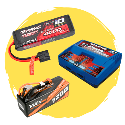 RC Batteries, Chargers and Adapters