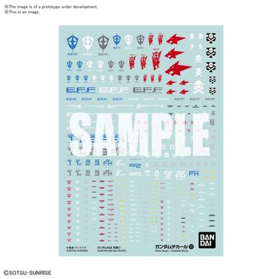 Gundam Decal 121 - Mobile Suit Gundam Age Multiuse 1