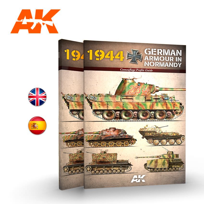 AK Interactive 1944 German Armour In Normandy Camouflage Profile Guide