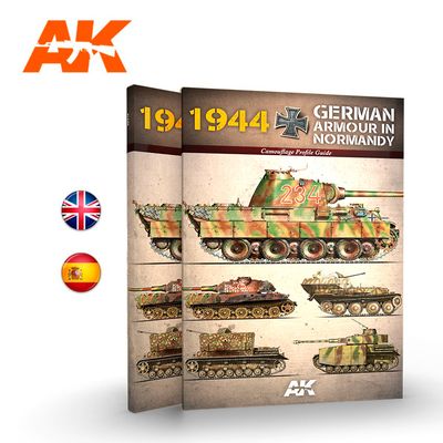 AK Interactive 1944 German Armour In Normandy Camouflage Profile Guide