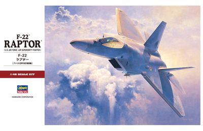 F-22 Raptor 1/48 #PT45 by Hasegawa