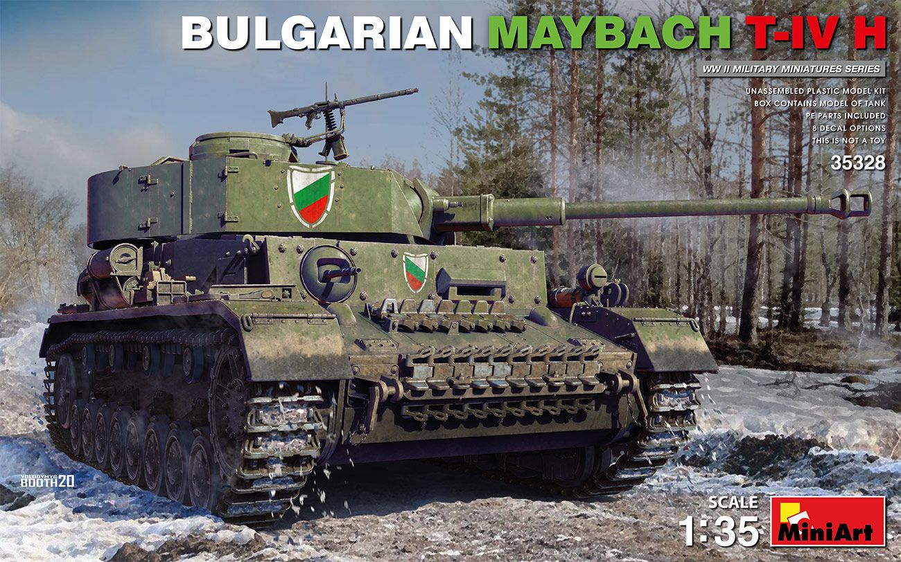 Bulgarian Maybach T-IV H 1/35 #35328 by MiniArt