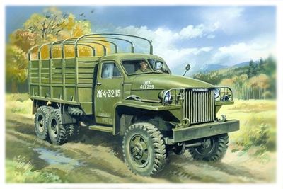 Studebaker US6, WW II Army Truck 1/35 by ICM