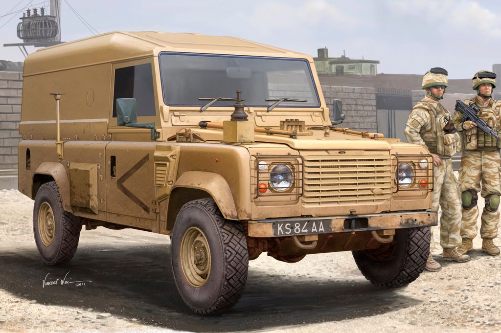 Defender110 Hard Top 1/35 #82448 by Hobby Boss