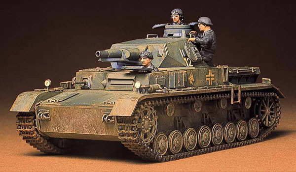 German Panzer Kampfwagen IV Ausf.D 1/35 #35096 by Tamiya