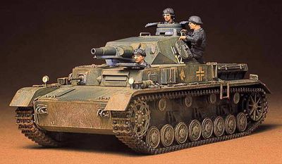 German Panzer Kampfwagen IV Ausf.D 1/35 #35096 by Tamiya
