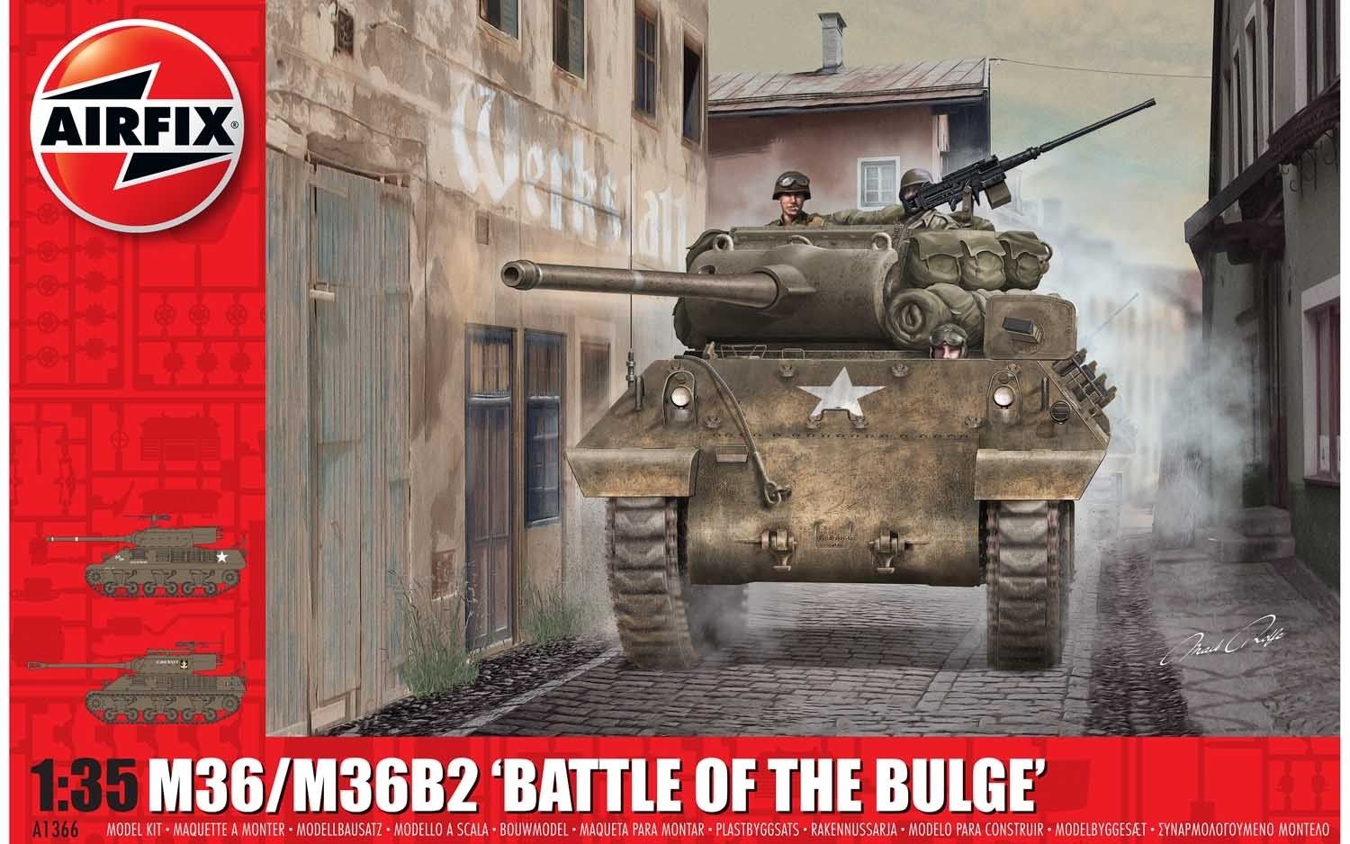 M36/M36B2 Battle of the Bulge 1/35 by Airfix