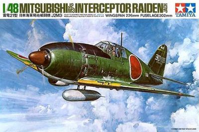 Mitsubishi J2M3 Interceptor Raiden (Jack) 1/48 by Tamiya