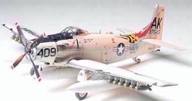 Douglas A1-H Skyraider 1/48 #61058 by Tamiya