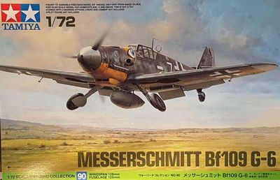 Messerschmitt Bf109 G-6 1/72 #60790