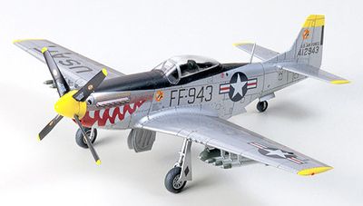 North American F-51D Mustang Korean War 1/72 #60754 by Tamiya