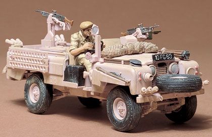 S.A.S. Land Rover Pink Panther 1/35 #35076 by Tamiya