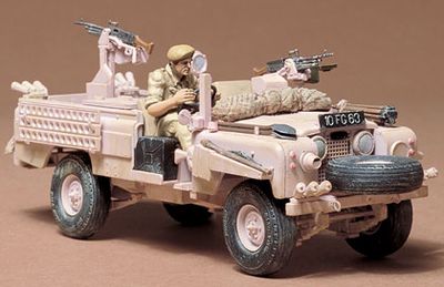 S.A.S. Land Rover Pink Panther 1/35 #35076 by Tamiya