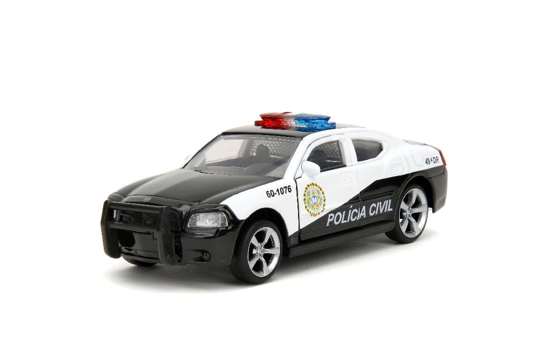 Jada Fast &amp; Furious 2006 Dodge Charger Police Car 1/32 #33666