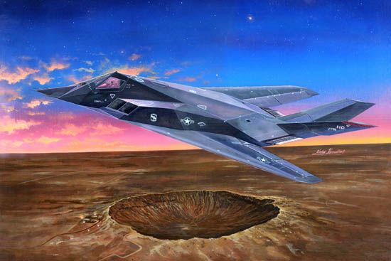 F-117A Highthawk 1/32 by Trumpeter