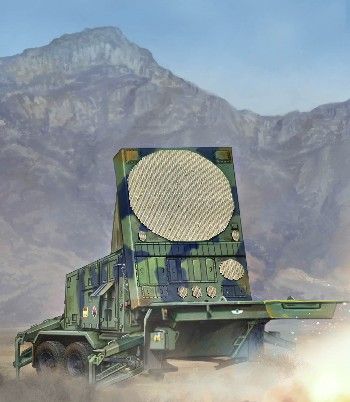 MPQ-53 C-Band Tracking Radar 1/35 #1023 by Trumpeter