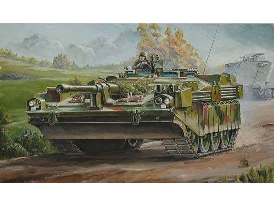 Swedish Strv 103C MBT 1/35 by Trumpeter