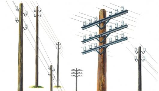 Telegraph Poles 1/35 by Italeri