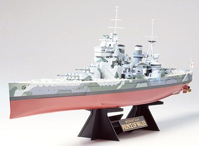 HMS Prince of Wales Battleship 1/350 Model Ship Kit #78011 by Tamiya