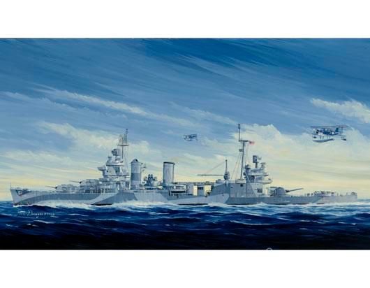 USS San Francisco CA-38 (1944) 1/350 Model Ship Kit #5310 by Trumpeter