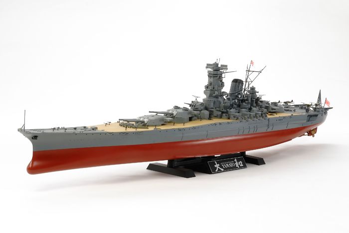 IJN Battleship Yamato 1/350 Model Ship Kit #78030 by Tamiya