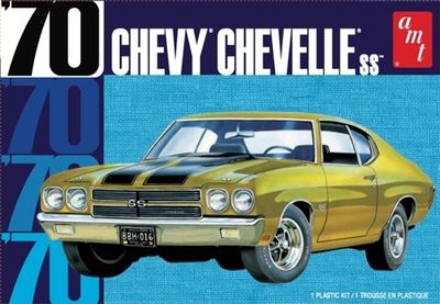 1970 Chevrolet Chevelle 1/25 Model Car Kit #1143 by AMT