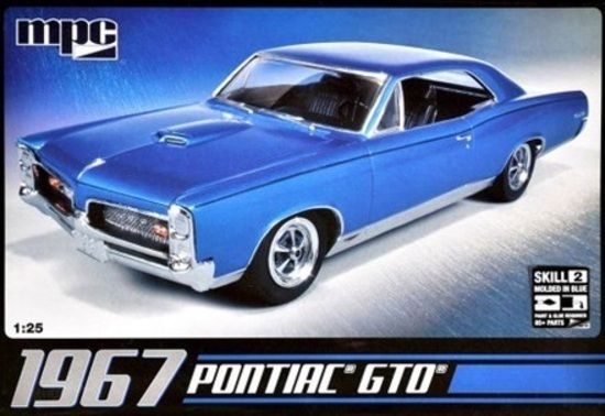 1967 Pontiac GTO 1/25 Model Car Kit #710 by MPC