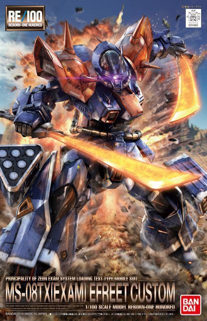 RE/100 1/100 MS-08TX[EXAM] Efreet Custom #0204882 by Bandai