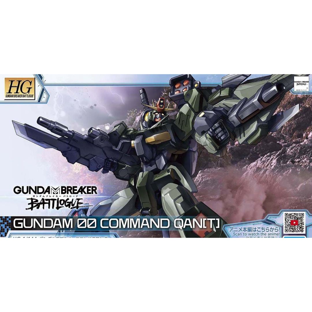 HG Breaker Battlelog #05 1/144 Gundam 00 Command QAN[T] #5062028 by Bandai