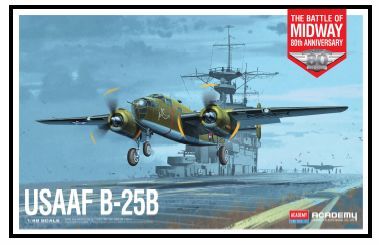 USAAF B-25B Doolittle Raid 1/48 #12336 by Academy