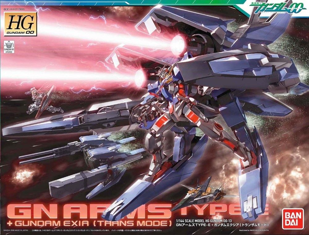 HG 00 #13 1/144 GN Arms and Gundam Exia #5057929 by Bandai