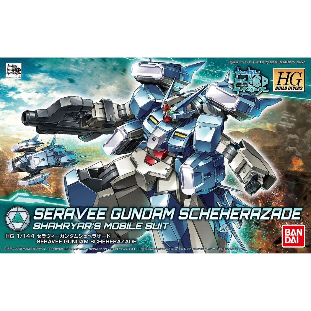 HG Build 1/144 #06 Seravee Gundam Scheherazade #0225749 by Bandai