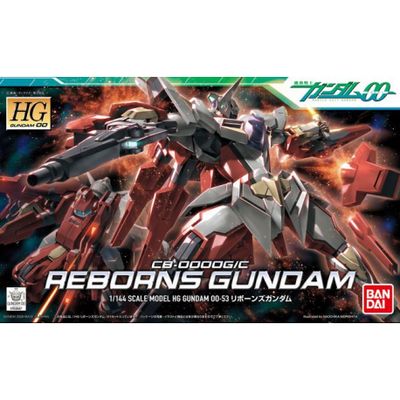 HG 00 #53 1/144 CB-0000G/C Reborns Gundam #5057934 by Bandai