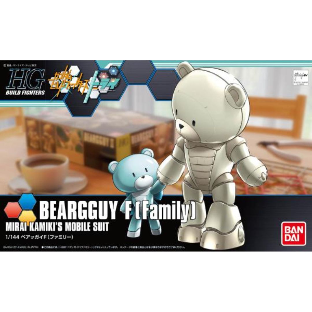 HG Build 1/144 #22 Beargguy F (Family) #5055435 by Bandai