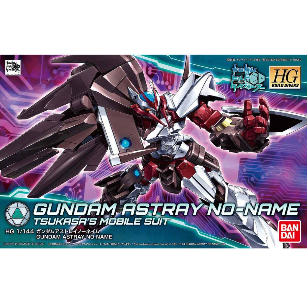 HG Build 1/144 #12 Gundam Astray No-Name #5060952 by Bandai