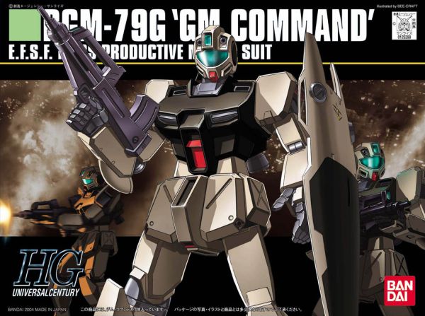 HGUC #046 1/144 RGM-79G GM Command Colony Type #5057393 by Bandai