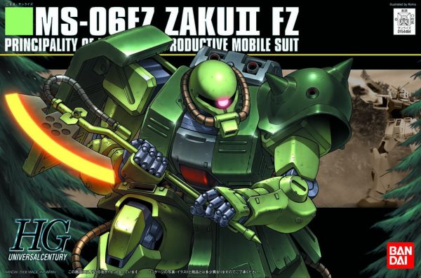 HGUC #087 1/144 MS-06FZ Zaku II FZ #5058262 by Bandai