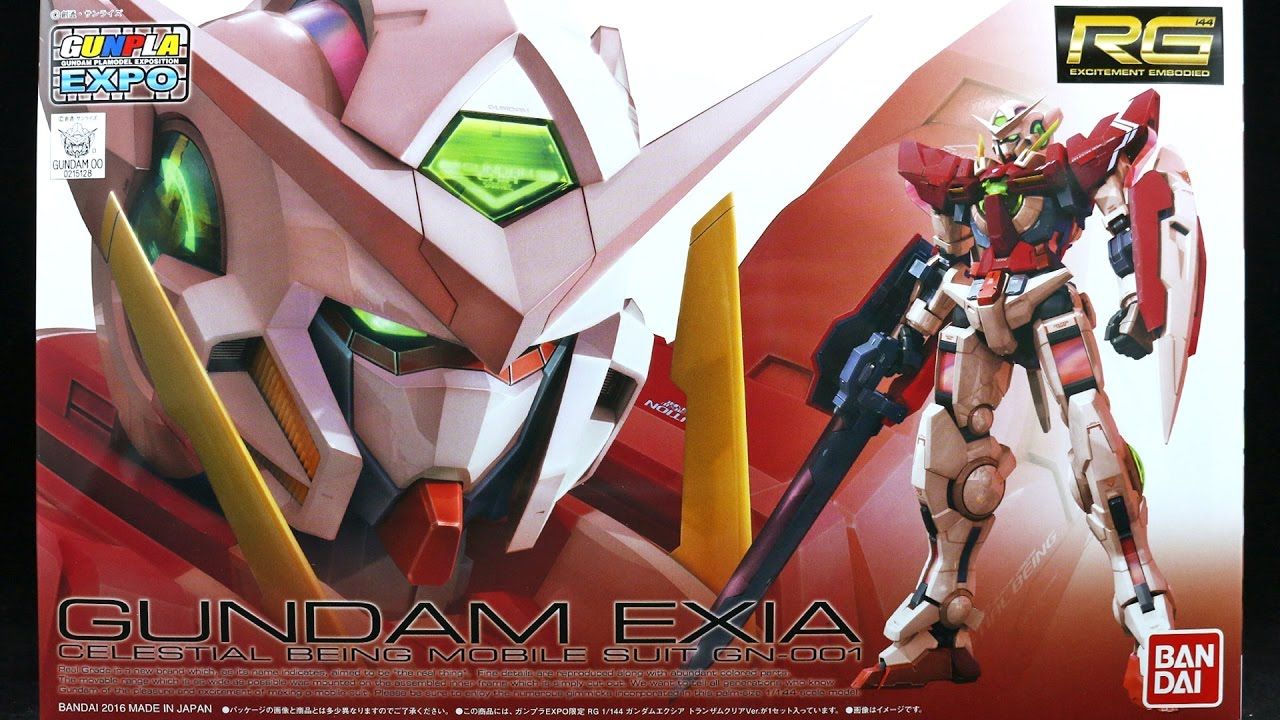 RG 1/144 GN-001 Gundam Exia Gundam Expo Exclusive #0215128