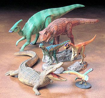 Mesozoic Creatures #60107 1/35 Figure Kit by Tamiya