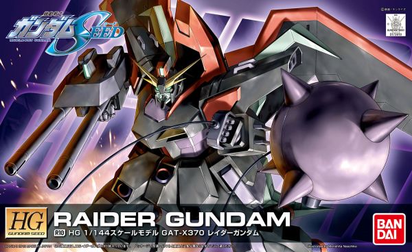 HG SEED #R10 1/144 GAT-X370 Raider Gundam #5055738 by Bandai