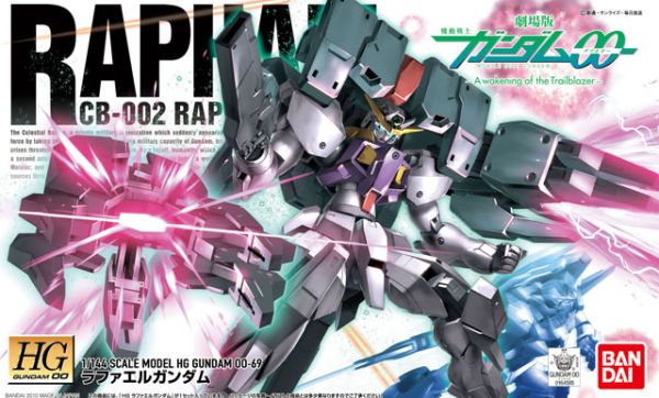 HG 00 #69 1/144 CB-002 Raphael Gundam #5060655 by Bandai