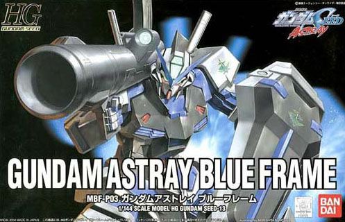 HG SEED #05 1/144 MBF-P03 Gundam Astray Blue Frame #5060358 by Bandai