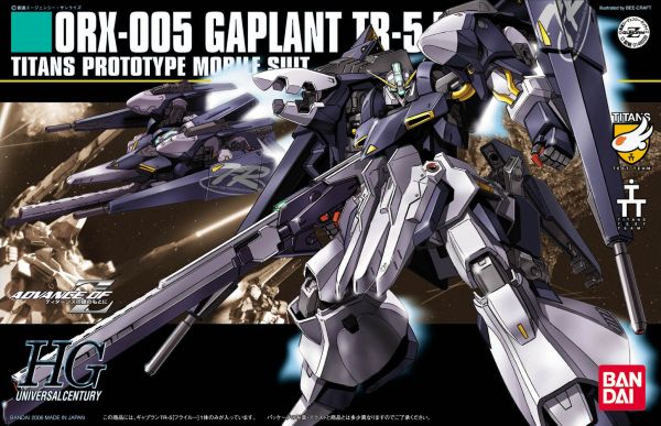 HGUC #073 1/144 ORX-005 TR-05 Gaplant Hrairoo #5060663 by Bandai
