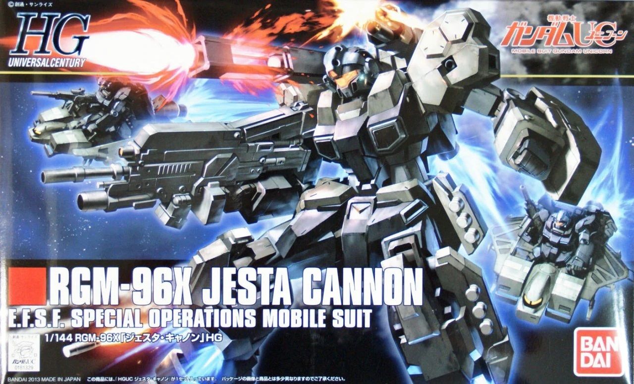 HGUC #152 1/144 RGM-96K Jesta Cannon #5055751 by Bandai