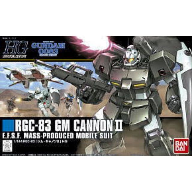 HGUC #125 1/144 RGC-83 GM Cannon II #5061821 by Bandai